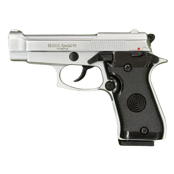 Ekol Special 99 Chrome Blank Gun – 9mm Blank Guns for Sale in South Africa