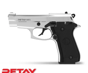 RETAY 84FS 9mm Chrome Blank Gun