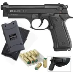 Blow F92 Blank Gun, Stun Gun, 10 Blank Bullets & Holster Set