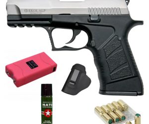 Ekol ALP Cal 9mm, Holster, 10 Blanks & Pepper Spray – Self-Defense Combo