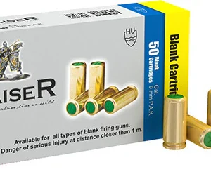 KAISER BLANK CARTRIDGES, - 50's