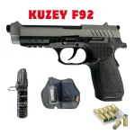 Kuzey F92 fume with Paper spray holster and 10 Bullets