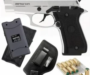 Retay 84fs with Holster, Taser, & 10 bullets